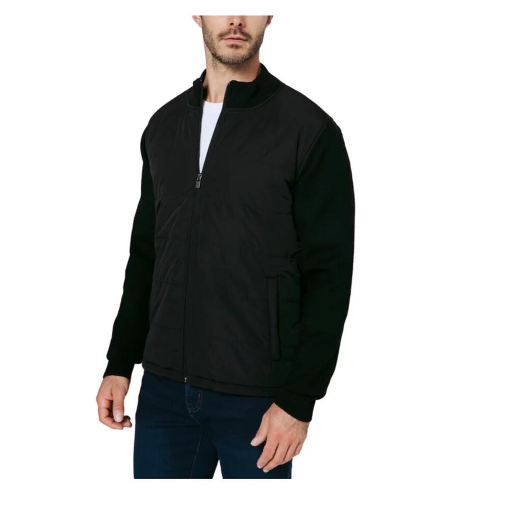 Infinity Men's Mixed Media Jacket Size XL NEW # J-104